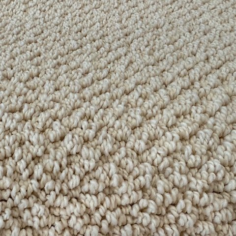 Name: Simply Color: Classic Style:Berber Hi-Low Pattern: Diag.1”x1” Face Weight: 44oz Fibber Content: Nylon Price: $1.27