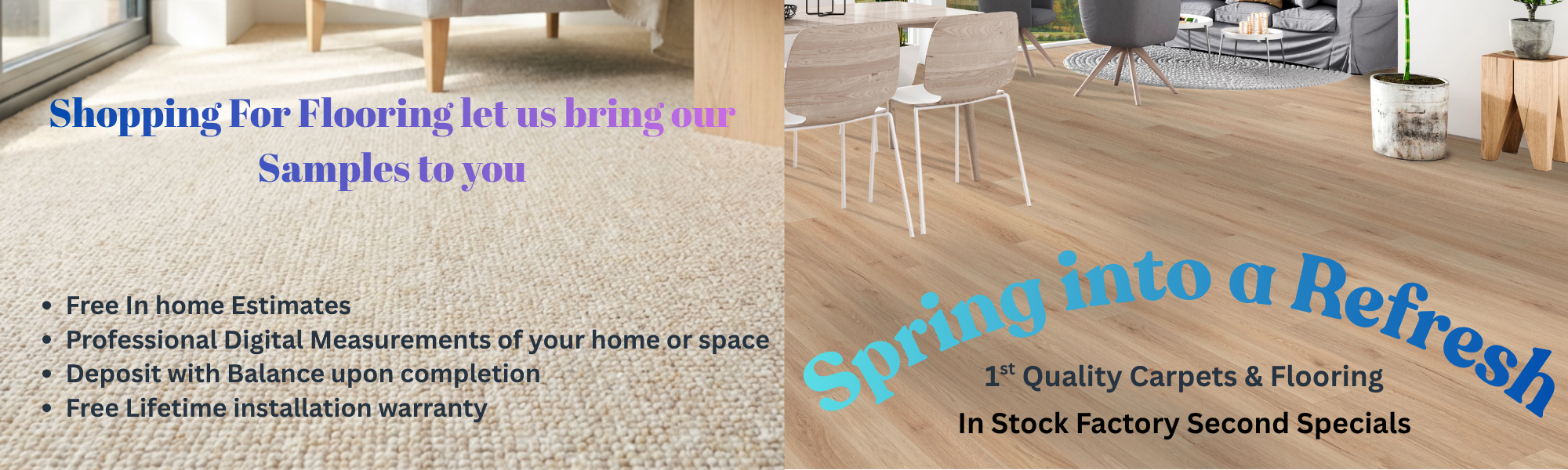 Floorz Carpet Outlet has a wide variety of in-stock carpets from name brands
